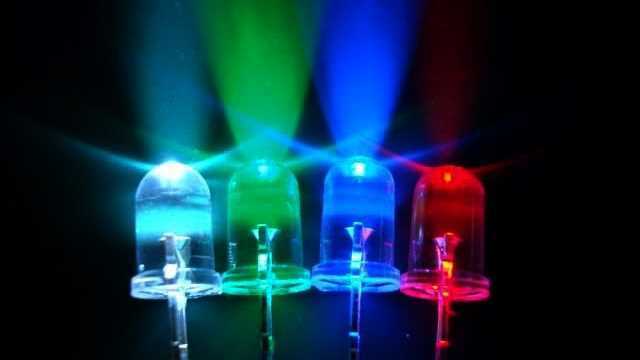 Uni / Bidirektional mit Verschiedenen Farben der LEDs